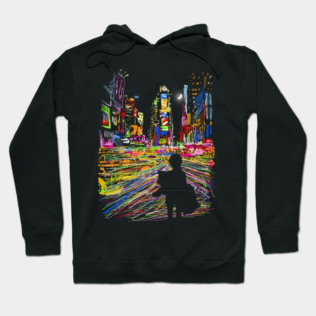 The City that Never Sleeps Hoodie by kookylove